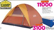 Campmaster tenda laranja dôme 510