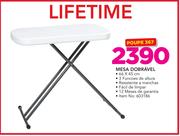 Lifetime mesa dobrável