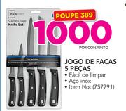 Mainstays jogo de facas 5 pecas-por conjunto