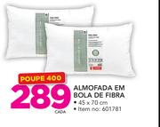 Always Home almofada em bola de fibra-cada