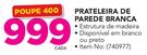 Prateleira de Parede branca-cada