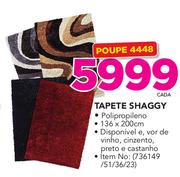Shaggy tapete-cada