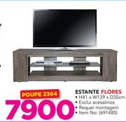 Flores estante-H 41 x W139 x D35cm