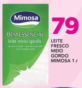 Leite Fresco meio gordo Mimosa-1 Litro