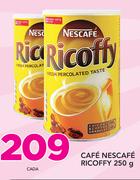 Café Nescafé Ricoffy-250g cada