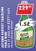 Autumn Harvest Crackling Perle Wine-6 x 1.5Ltr