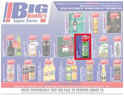Big Daddy Liquor Stores (29 October - 04 November 2020), page 1