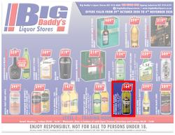 Big Daddy Liquor Stores (29 October - 04 November 2020), page 1