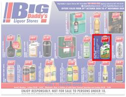 Big Daddy Liquor Stores (29 October - 04 November 2020), page 1