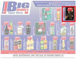 Big Daddy Liquor Stores (29 October - 04 November 2020), page 1