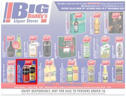 Big Daddy Liquor Stores (29 October - 04 November 2020), page 1