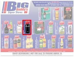 Big Daddy Liquor Stores (29 October - 04 November 2020), page 1