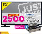 Samsung 32" HD Ready LED TV 32J4003B With Free GoTV