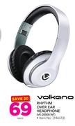 Volkano Rhythm Over Ear Headphone VK-20000-WT
