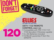 Ellies DStv 1132 Remote Control DSD1132