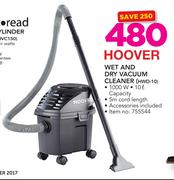 Hoover 1000W Wet And Dry Vacuum Cleaner HWD-10