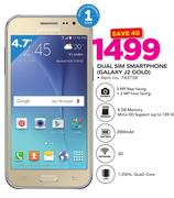 Samsung Dual Sim Smartphone Galaxy J2 Gold