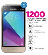 Samsung Dual Sim Smartphone GALAXY J1 Mini Gold