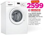 Bosch 6Kg White Front Load Washing Machine WAB16061ZA