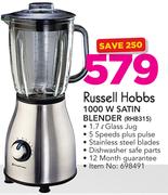 Russell Hobbs 1000W Satin Blender RHB315
