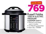 Russell Hobbs 1000W Electric Pressure Cooker RHEP-7