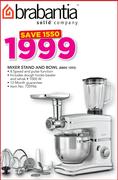 Brabantia Mixer Stand And Bowl BBEK 1092