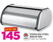 Always Home Stainless Steel Bread Bin