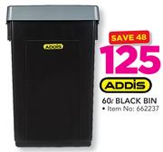 Addis Black Bin
