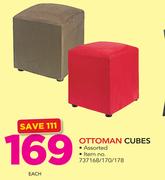 Ottoman Cubes-Each