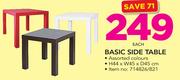 Basic Side Table-Each