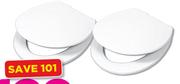 Always Home 18" Stripe, Delux Or Shell Toilet Seat