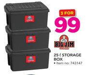 Big Jim 25Ltr Storage Box-For 3