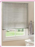 Decorland Ready Made 25mm Aluminium Venetian Blinds White-1000 W x 1000 H mm