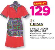 Ethnix 3 Piece Ladies Overall Se