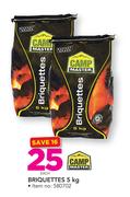 Campmaster Briquettes-5Kg Each