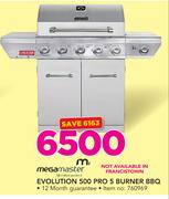 Megamaster Evolution 500 Pro 5 Burner BBQ
