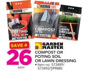 Garden Master Compost Or Poting Soil Or Lawn Dressing-Each