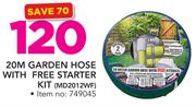 Garden Hose 20M With Free Starter Kit MD2012WF