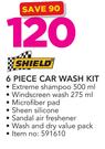 Shield 6 Piece Car Wash Kit