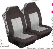 Stingray Explorer Front Seat Cover Set Grey 2 Piece-Per Set