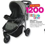 Little One Deluxe 3 Wheel Jogger