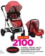 Chelino 4 Wheel Travel Multi Position Front Bar Shopping B
