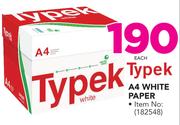 Typek A4 White Paper