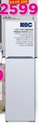 KIC 170Ltr Top Freezer Fridge White 518 1