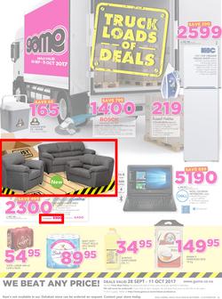 Game Namibia : Windhoek Truck Loads Of Deals (28 Sep - 11 Oct 2017), page 1