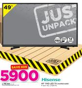 Hisense 40" FHD LED TV HX49M2160NF
