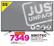 Sinotec 55" FHD LED TV (Digital) STL-55E2000G