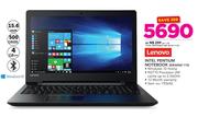 Lenovo 15.6" Intel Pentium Notebook Ideapad 110