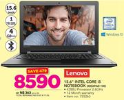 Lenovo 15.6" Intel Core i5 Notebook Ideapad 100