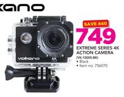 Volkano Extreme Series 4K Action Camera VK-10005-BK